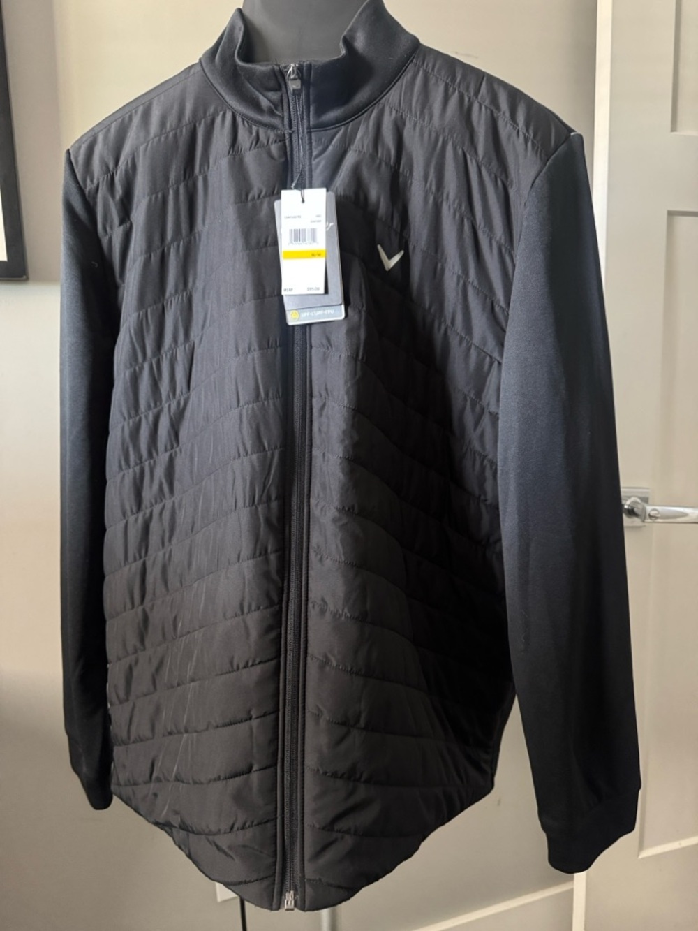 Black Caviar Callaway golf jacket. Brand new size medium M